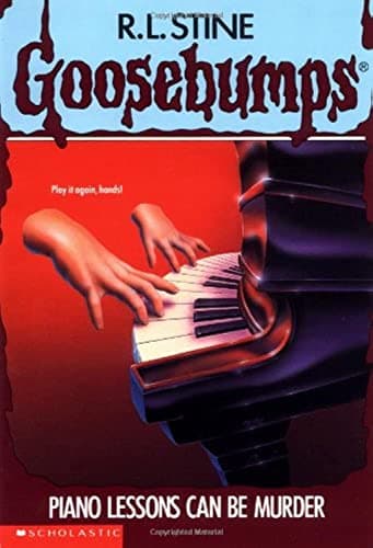 Book cover for Piano Lessons Can Be Murder (Goosebumps #13) by Stine, R L