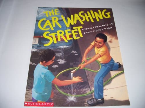 Book cover for The car washing street (Reads core story selection) by Denise Lewis Patrick