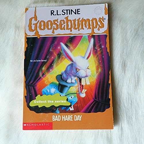 Book cover for Bad Hare Day (Goosebumps #41) by R.L. Stine