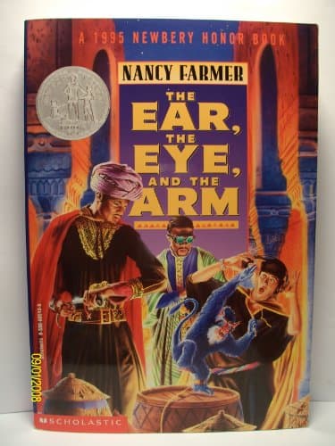 Book cover for The Ear, the Eye, and the Arm by Farmer, Nancy