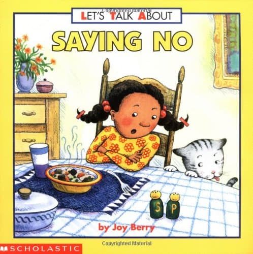 Book cover for Let's Talk About Saying No by Berry, Joy