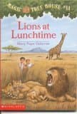 Book cover for Lions at Lunchtime (Magic Tree House #11) by Mary Pope Osborne