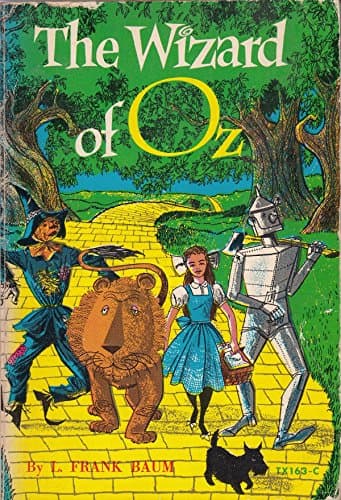 Book cover for The Wizard of Oz. by L. Frank Baum