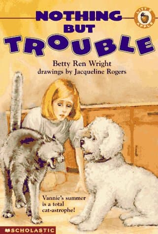 Book cover for Nothing but Trouble by Wright, Betty Ren
