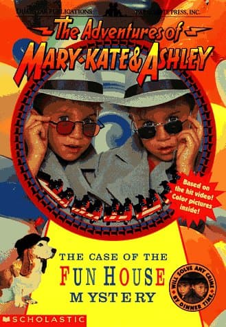 Book cover for The Case of the Fun House Mystery (The Adventures of Mary-Kate & Ashley, 3) by Nancy E. Krulik