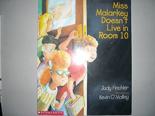 Book cover for Miss Malarkey Doesn't Live in Room 10 by Judy Finchler