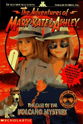 Book cover for The Case of the Volcano Mystery: A Novelization (Adventures of Mary-kate & Ashley) by Thompson, Carol