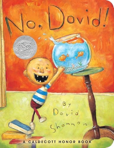 Book cover for No, David! by David Shannon