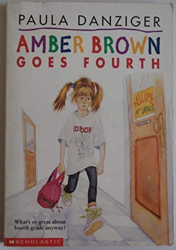 Book cover for Amber Brown Goes Fourth by Danziger, Paula
