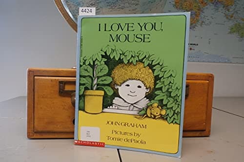 Book cover for I Love You, Mouse by John Graham