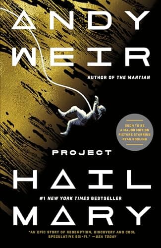 Book cover for Project Hail Mary: A Novel by Weir, Andy