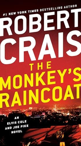 Book cover for The Monkey's Raincoat: An Elvis Cole and Joe Pike Novel by Crais, Robert