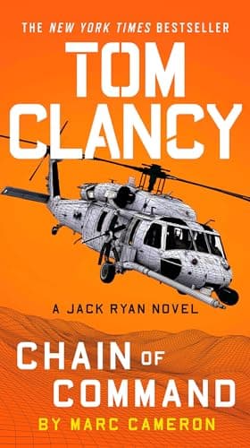 Book cover for Tom Clancy Chain of Command (A Jack Ryan Novel) by Cameron, Marc