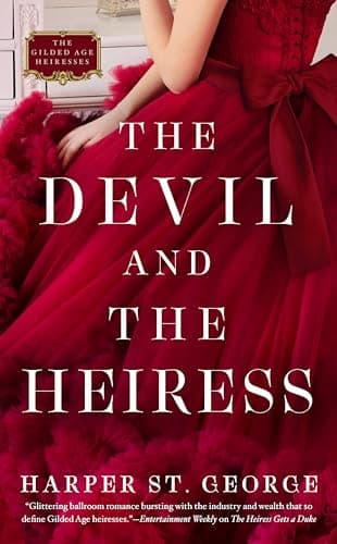 Book cover for The Devil and the Heiress (The Gilded Age Heiresses) by St. George, Harper