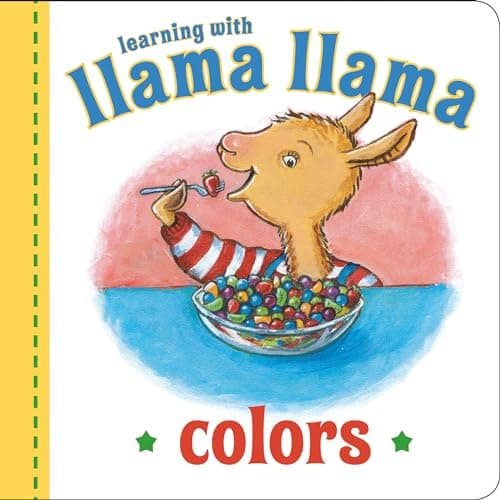 Book cover for Llama Llama Colors by Dewdney, Anna