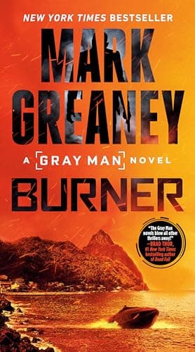 Book cover for Burner (Gray Man) by Greaney, Mark