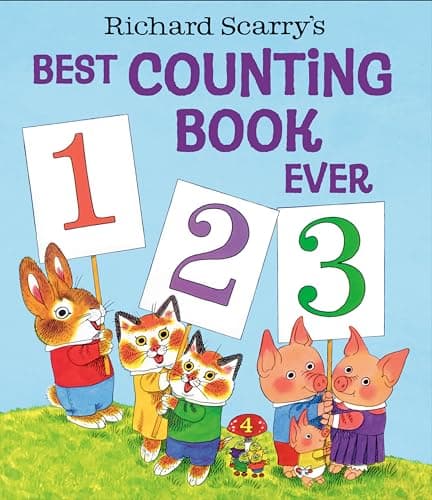 Book cover for Richard Scarry's Best Counting Book Ever by Scarry, Richard