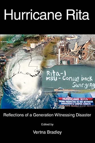 Book cover for Hurricane Rita: Reflections of a Generation Witnessing Disaster by Classford, Sexton