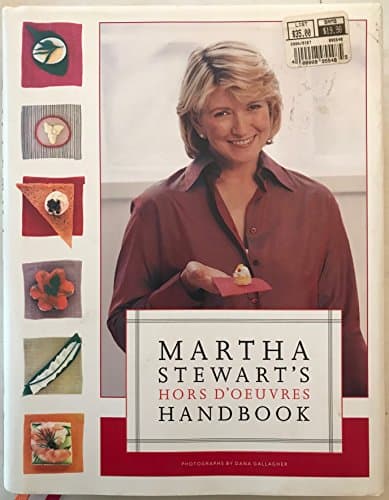 Book cover for Martha Stewart's Hors d'Oeuvres Handbook by Stewart, Martha