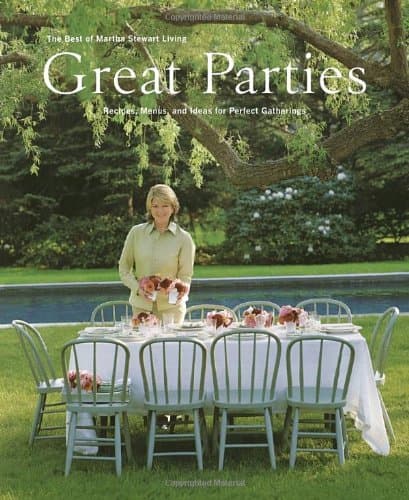 Book cover for Great Parties: The Best of Martha Stewart Living by Martha Stewart Living Magazine