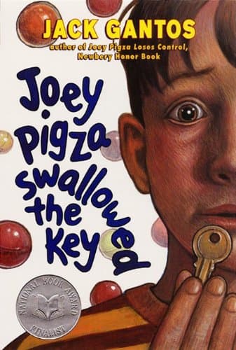 Book cover for Joey Pigza Swallowed The Key (Turtleback School & Library Binding Edition) by Gantos, Jack