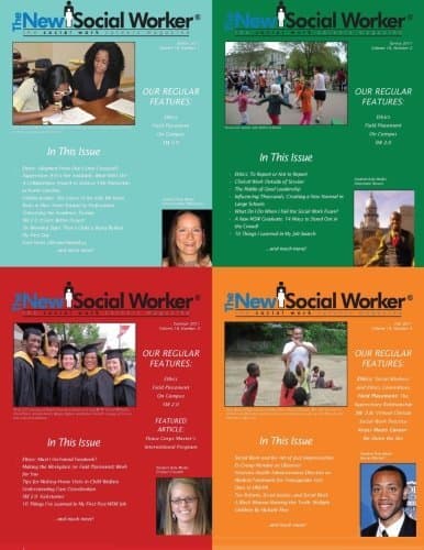 Book cover for The New Social Worker®, Volume 18, Winter-Fall 2011 by Grobman, Linda May