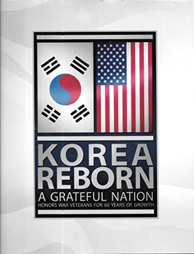 Book cover for Korea Reborn a Grateful Nation by Service Productions South Korea