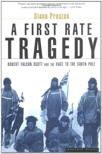 Book cover for A First Rate Tragedy: Robert Falcon Scott and the Race to the South Pole by Preston, Diana