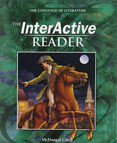 Book cover for The InterActive Reader (Language of Literature, Grade 8) by ML