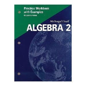 Book cover for McDougal Littell Algebra 2: Practice Workbook with Examples, Teacher's Edition by MCDOUGAL LITTEL