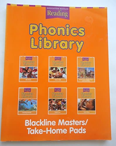Phonics Library Blackline Masters/ Take-Home Pads, Houghton Mifflin Reading Level 2