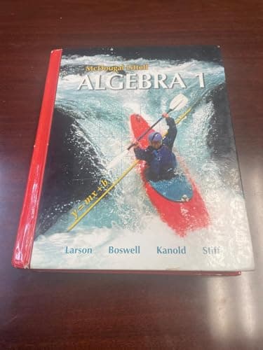 Book cover for McDougal Littell Algebra 1 (McDougal Littell Mathematics) by MCDOUGAL LITTEL