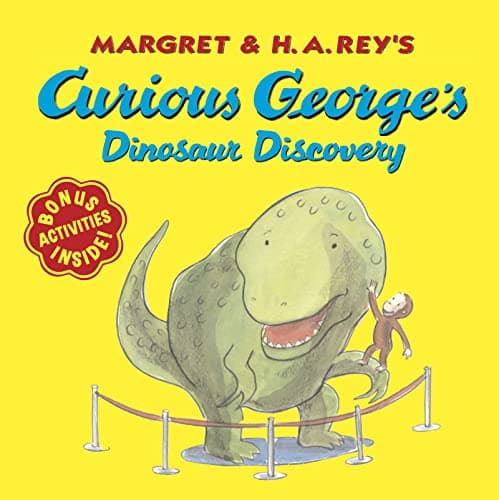 Book cover for Curious George's Dinosaur Discovery by Rey, H. A.