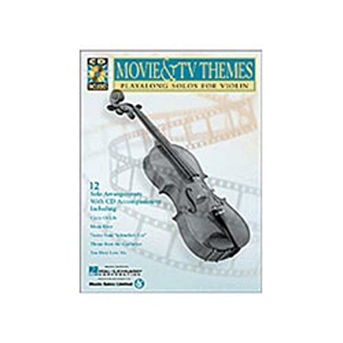 Book cover for Movie & TV Themes: Play-Along Solos by Hal Leonard Corp.