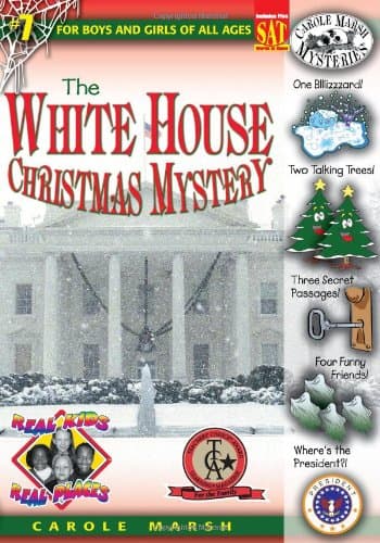 Book cover for The White House Christmas Mystery (Carole Marsh Mysteries) by Marsh, Carole