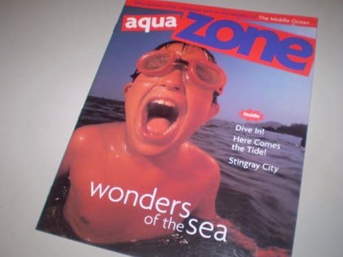 Book cover for Aqua Zone - Wonders of the Sea by Silver Burdett