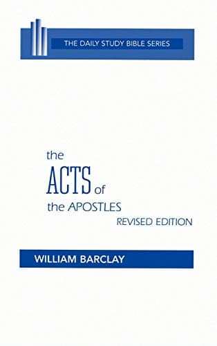 Book cover for The Acts of the Apostles, Revised Edition (Daily Study Bible) by Barclay, William