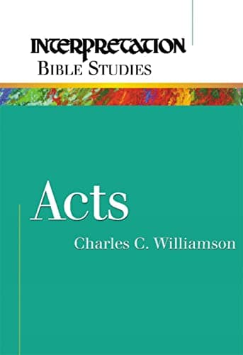 Book cover for Acts (Interpretation Bible Studies) by Williamson, Charles C.