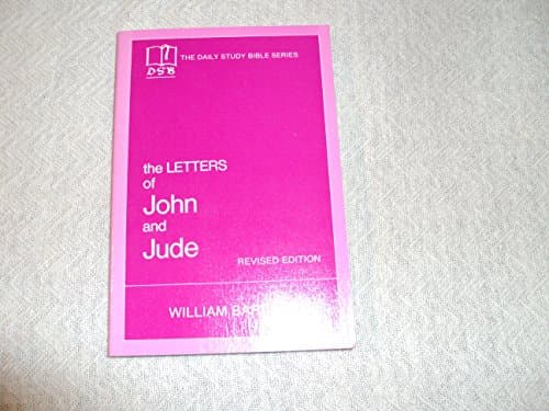 Book cover for Letters of John and Jude (The Daily Study Bible Series. -- Rev. Ed) (English and Hebrew Edition) by Barclay, William