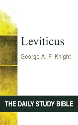 Book cover for Leviticus (OT Daily Study Bible Series) (The Daily Study Bible) by Knight, George A. F.