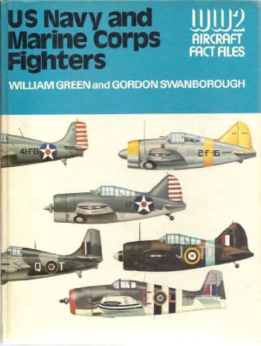 Book cover for US Navy and Marine Corps Fighters by Green, William