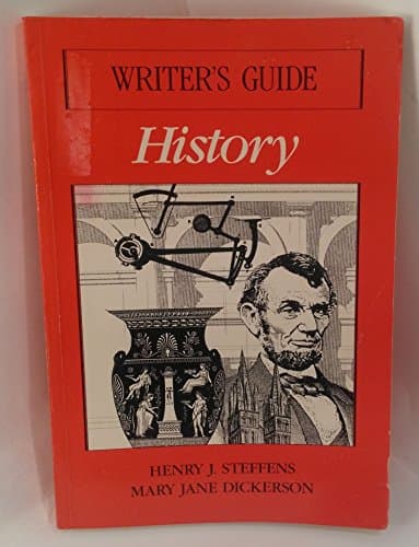 Book cover for Writer's Guide: History (The Heath Writing Across the Curriculum Series) by Steffens, Henry