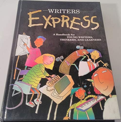 Book cover for Writer's Express: Student Handbook, Grades 4-5 by Kemper, Dave