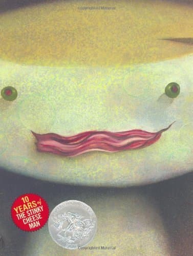Book cover for The Stinky Cheese Man 10th Anniversary by Lane Smith
