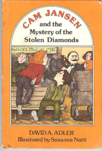 Book cover for Cam Jansen: The Mystery of the Stolen Diamonds #1 by Adler, David A.