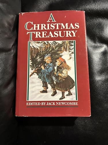 Book cover for A Christmas Treasury by Jack Newcombe