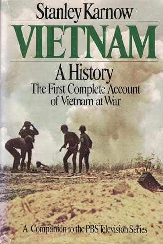 Book cover for Vietnam: A History by Karnow, Stanley