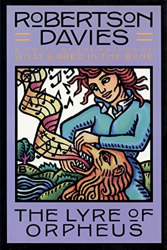 Book cover for The Lyre of Orpheus by Davies, Robertson