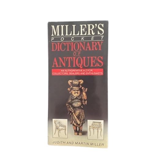 Book cover for Millers' Pocket Dictionary of Antiques by Miller, Judith