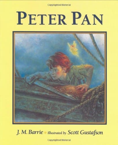 Book cover for Peter Pan by J. M. Barrie